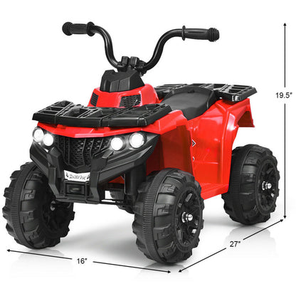 Costway 6V Battery Powered Kids Electric Ride on ATV