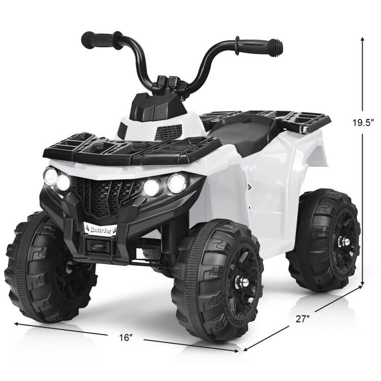 Costway 6V Battery Powered Kids Electric Ride on ATV