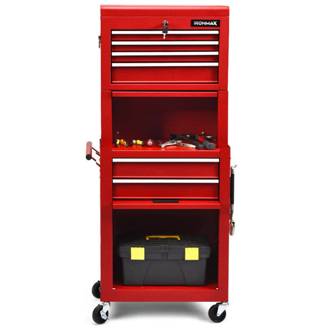 6-Drawer Tool Chest w/ Heightening Cabinet