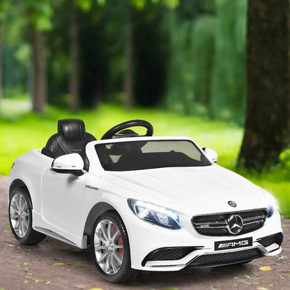 Costway 12 V Mercedes-Benz S63 Licensed Kids Ride On Car