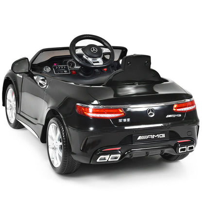 Costway 12 V Mercedes-Benz S63 Licensed Kids Ride On Car