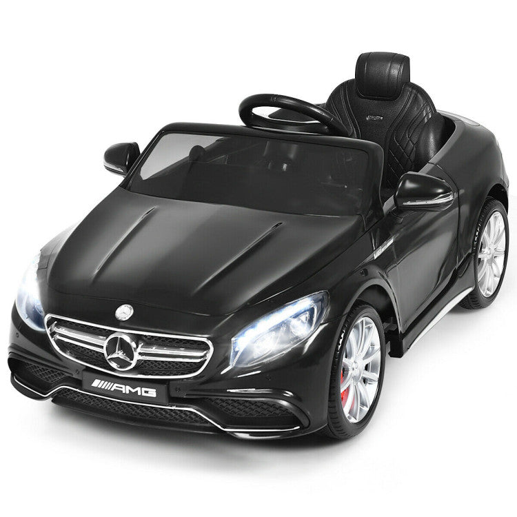 Costway 12 V Mercedes-Benz S63 Licensed Kids Ride On Car